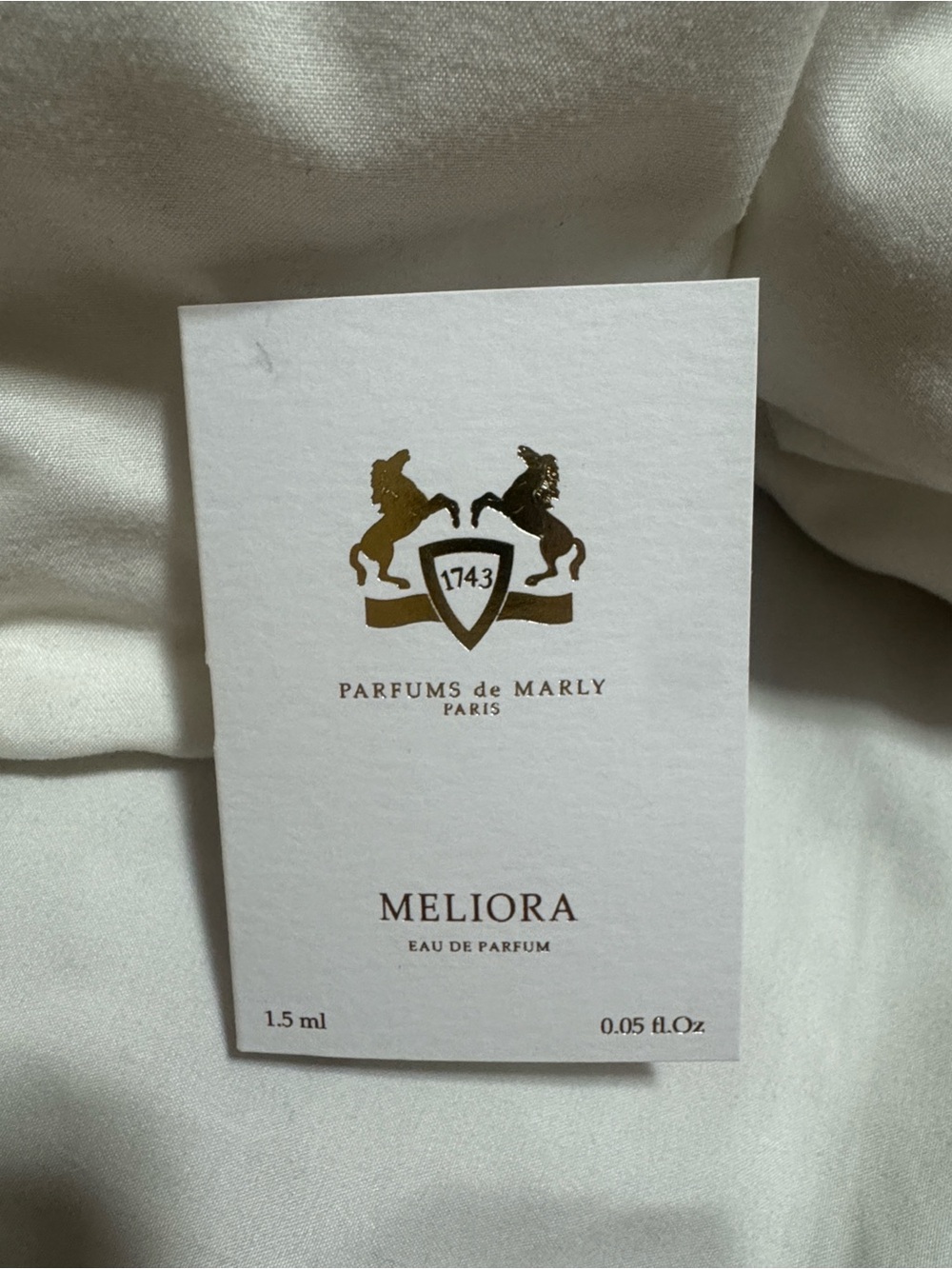 New Parfums de marly Paris Meliora sampleSize: 1.5 ml / 0.05 fl oz